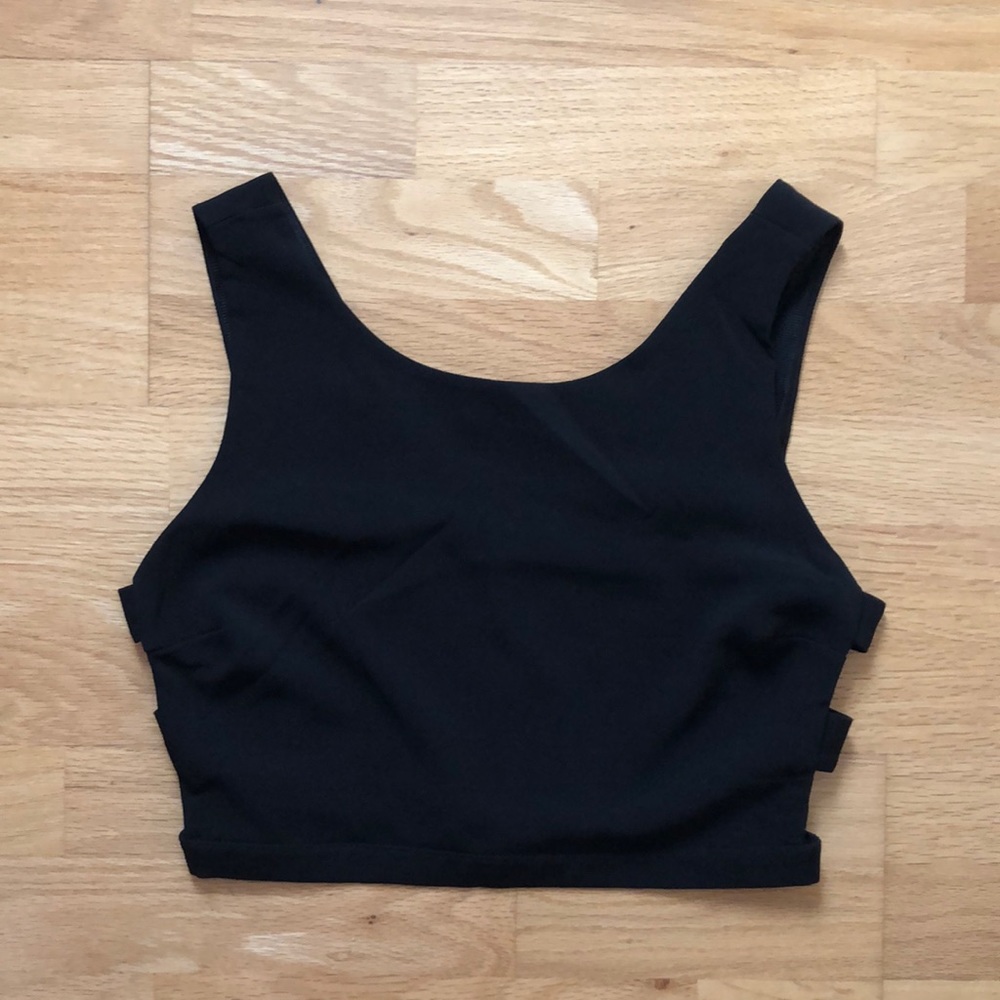 Side Cut Crop Top